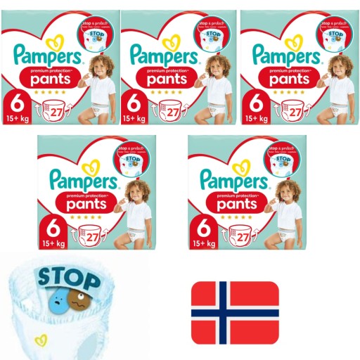 pampers w norwegii