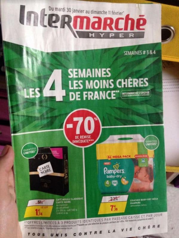 intermarché pampers