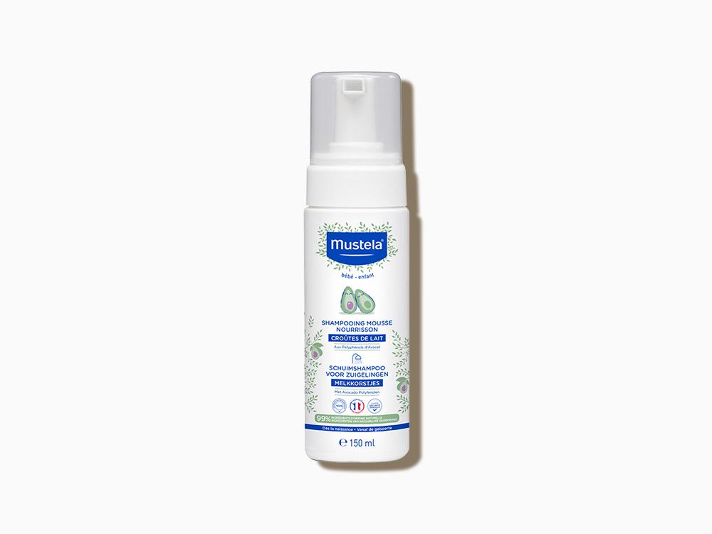 mustela szampon w piance na ciemieniuchę