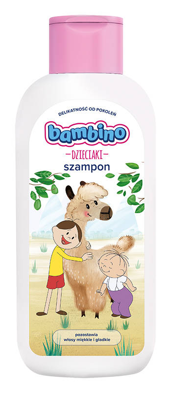 bambino szampon dla dzieci i niemowląt po 1 miesiącu 400ml