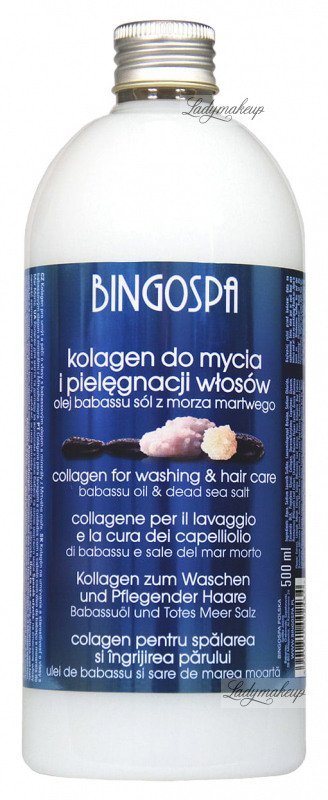 bingospa szampon minerały z morza martwego 1000ml wizaz