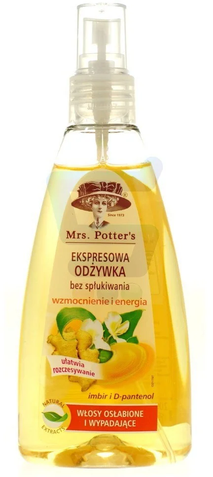 mrs potters ekspresowa odżywka bez spłukiwania do włosów farbowanych