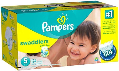 pampers 124 pack