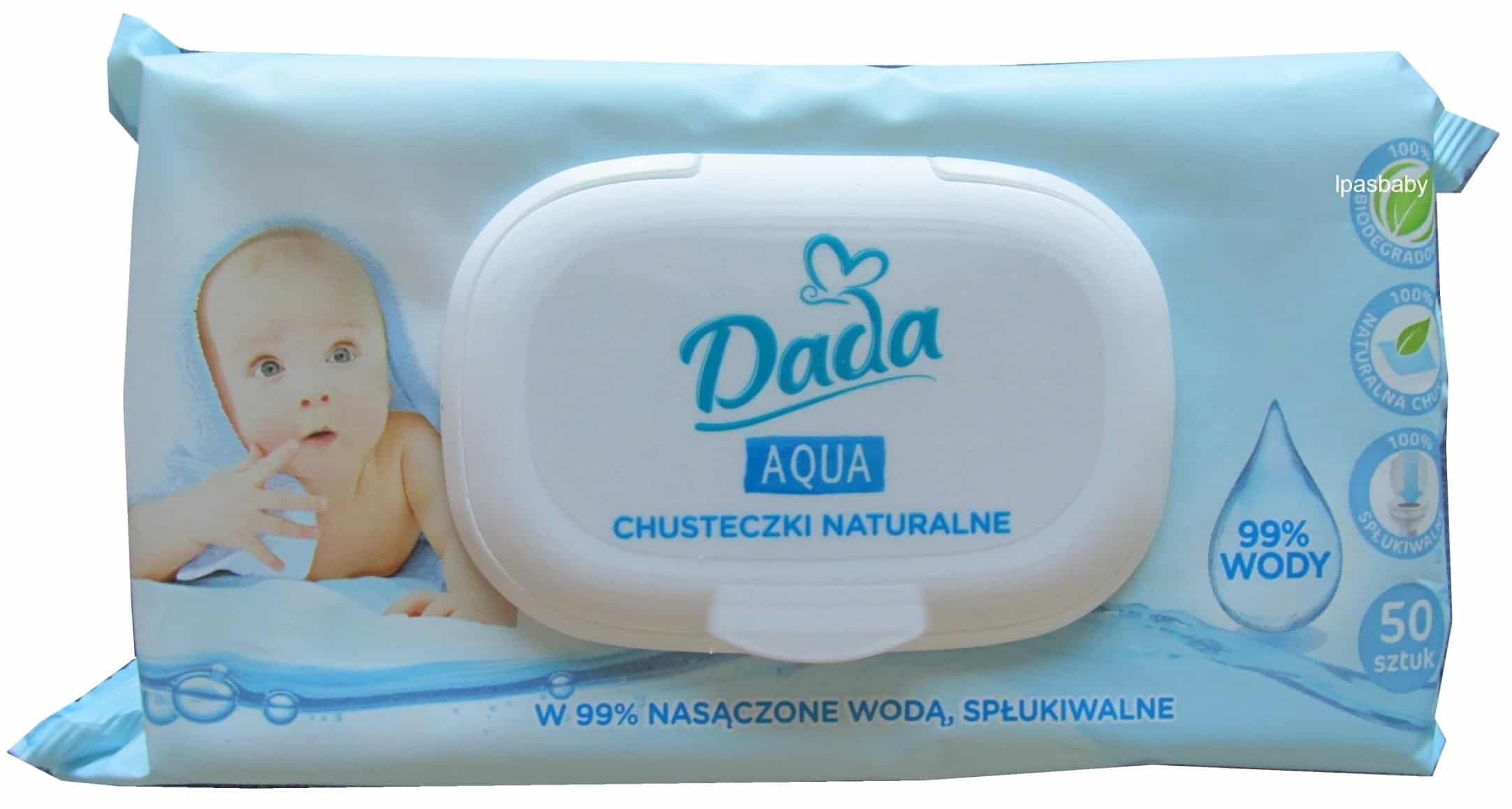 chusteczki nawilżane aqua dada