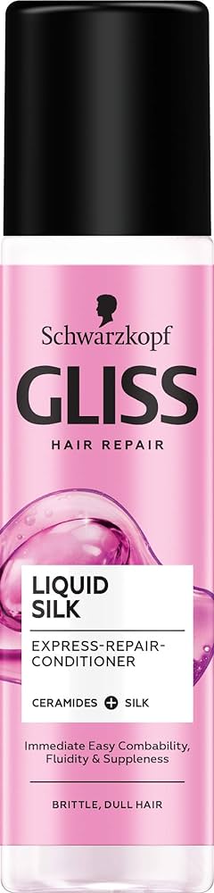 gliss kurliquid silk odżywka do włosów matowych i łamliwych