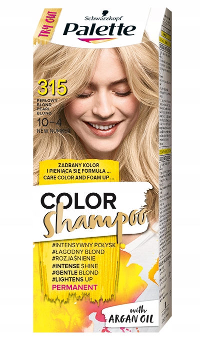 szampon koloryzujący gernier blond