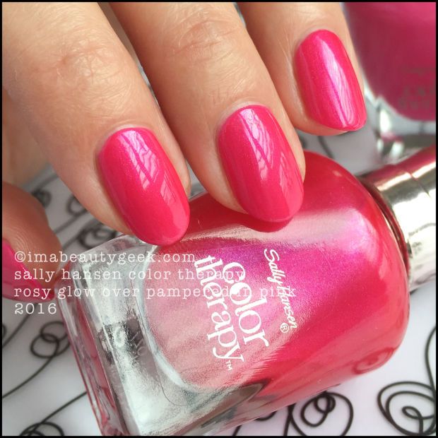 sally hansen color therapy 290 pampered in pink