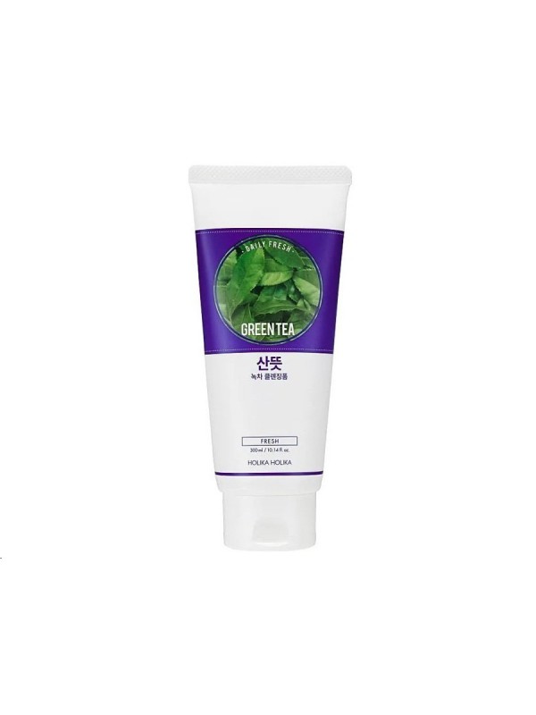 holika holika daily fresh green tea pianka do twarzy