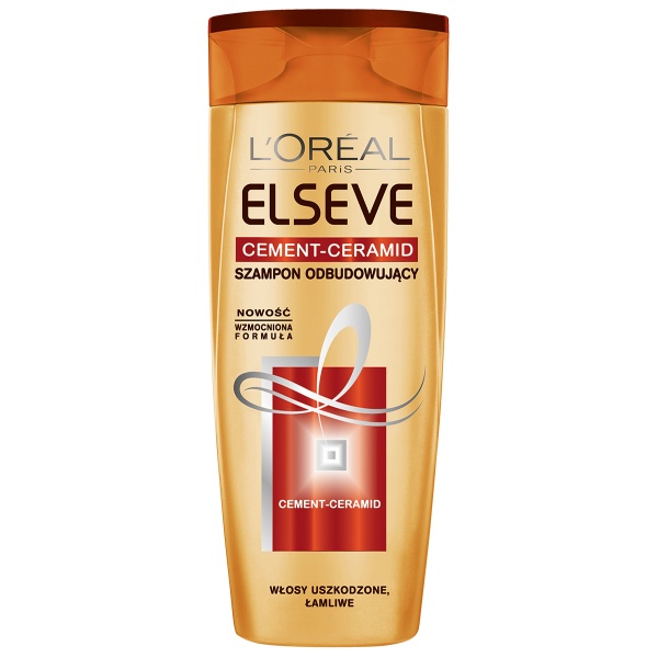 loreal paris elseve cement-ceramid szampon odbudowujący do włosów