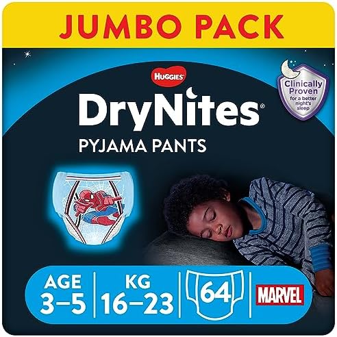 huggies dry nites boy