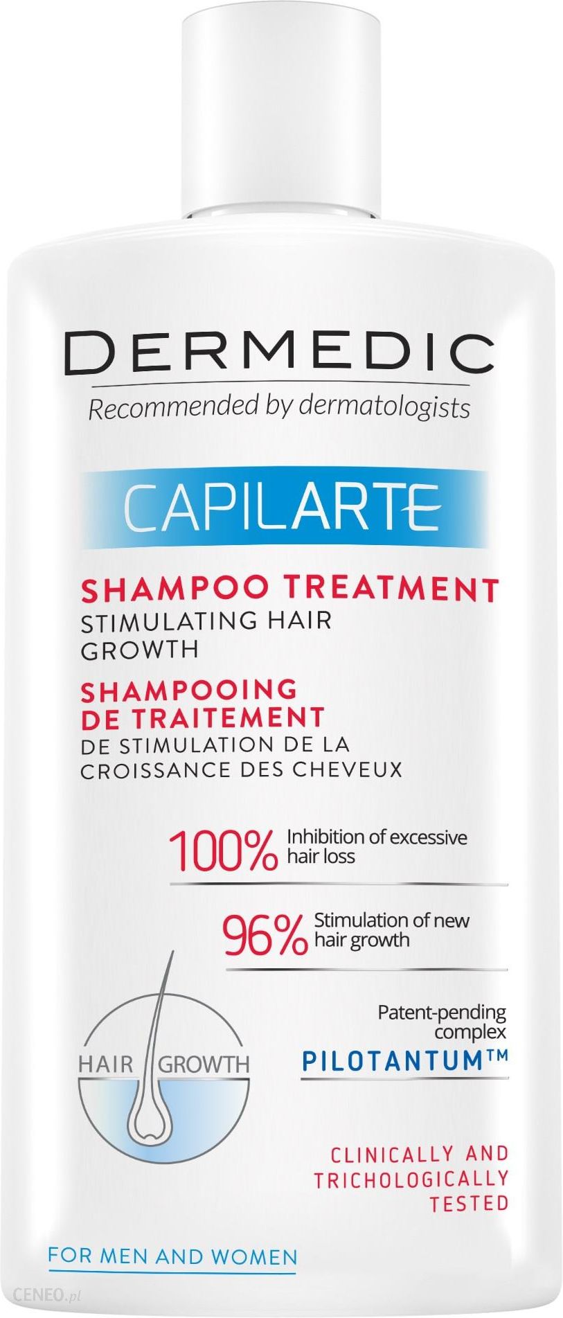 dermedic capilarte szampon kuracja stymulująca wzrost włosów doz