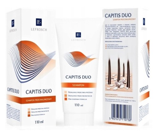 capitis duo szampon przeciwłupieżowy 110ml