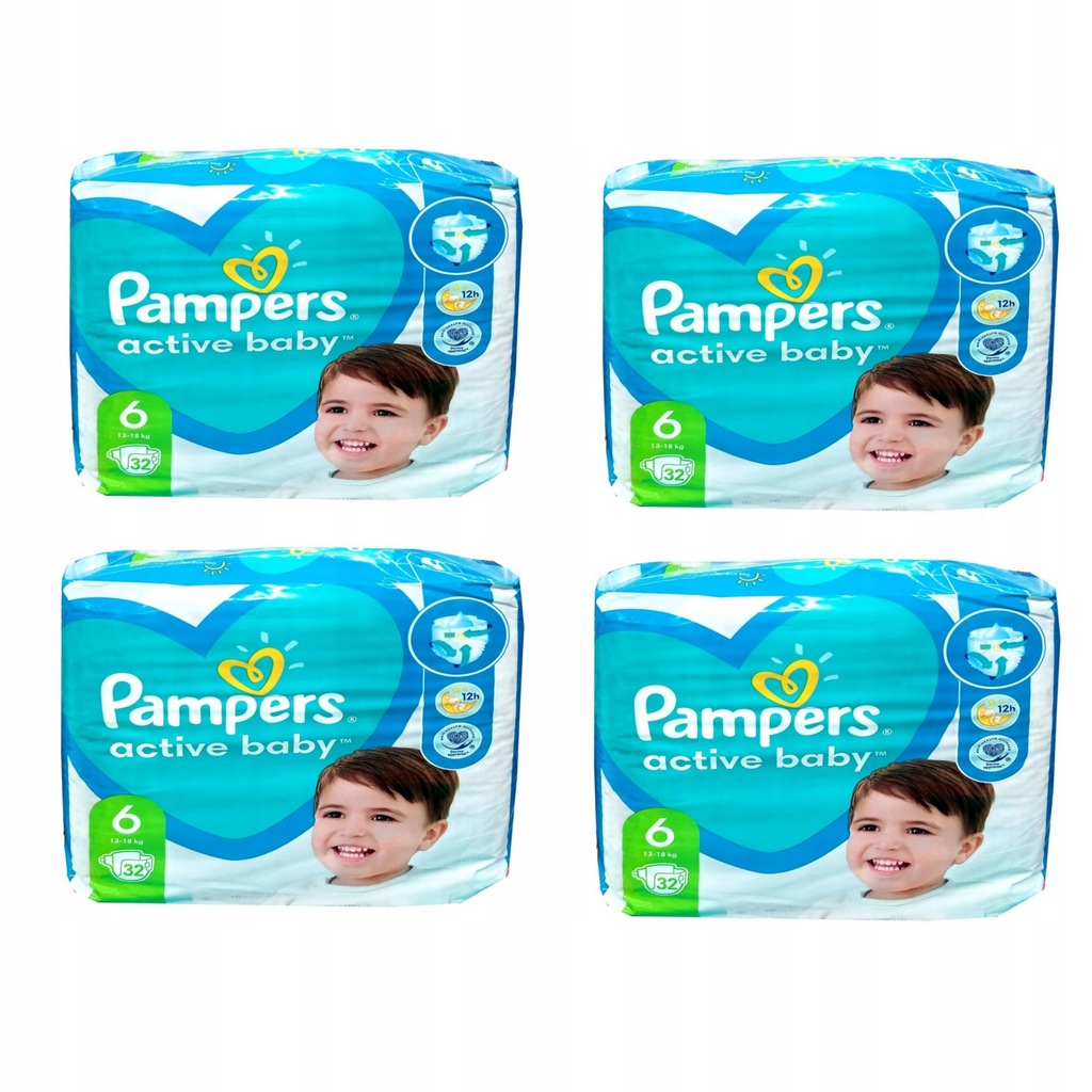 pampers active baby 6 allegro