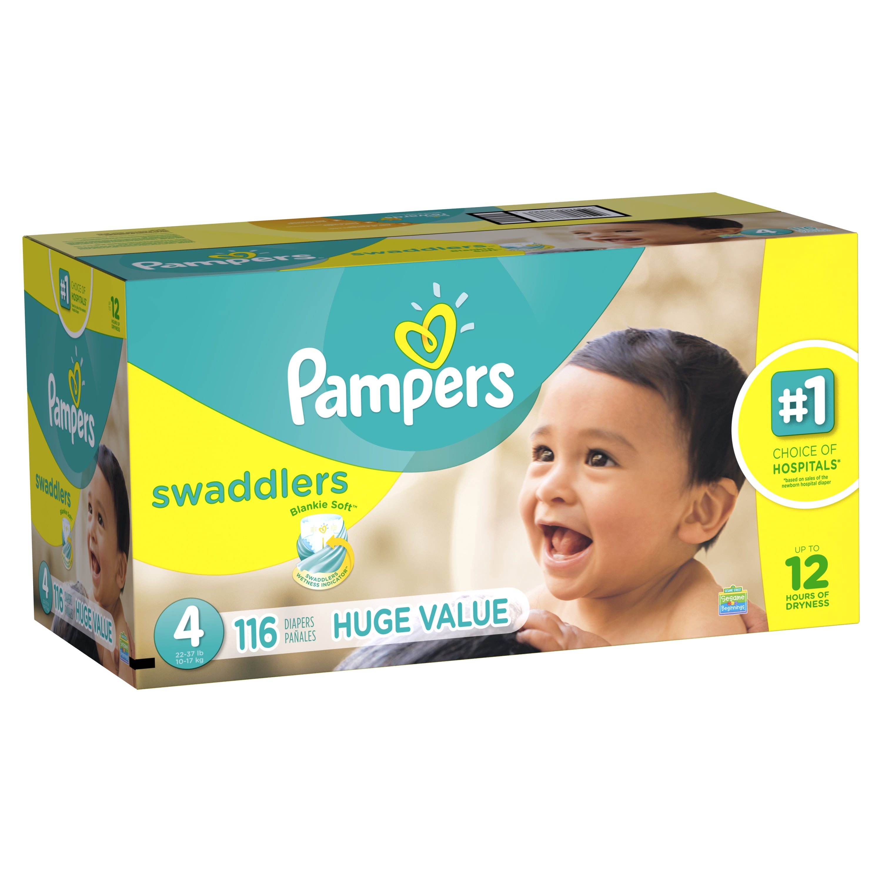 pampers baby.dry 116 sztuk