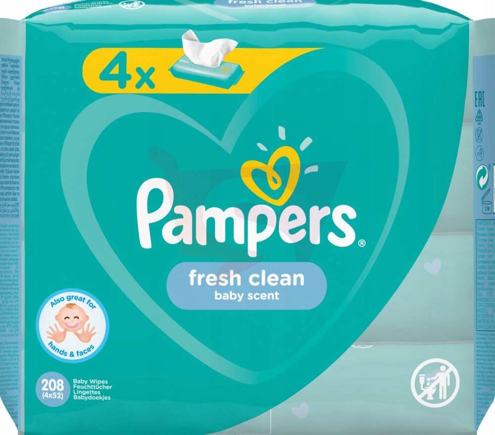chusteczki pampers baby fresh clean