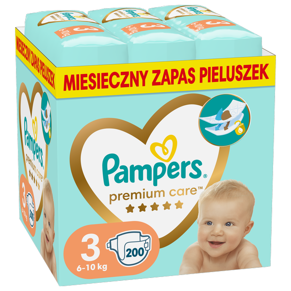 pampers premium care 3 22 sztuki