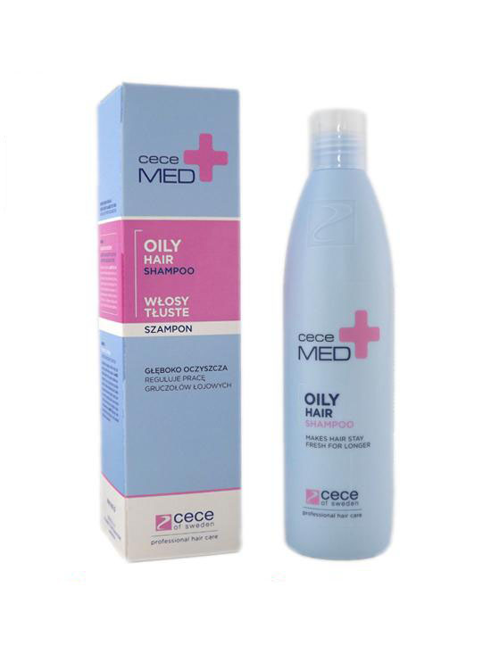 cece med oily hair shampoo szampon do włosów tłustych 300ml