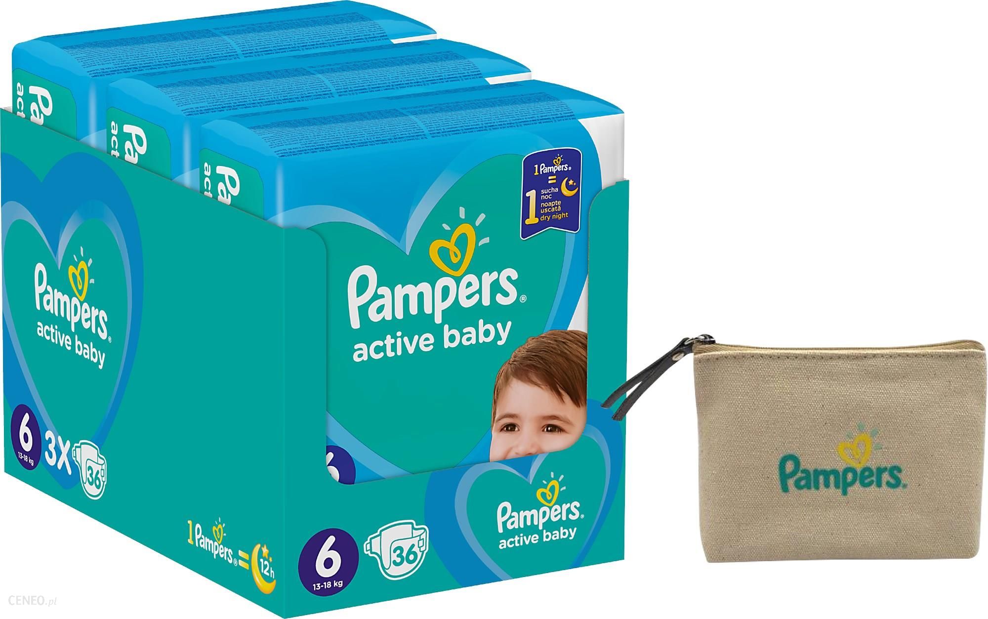 ceneo pampers active baby 6