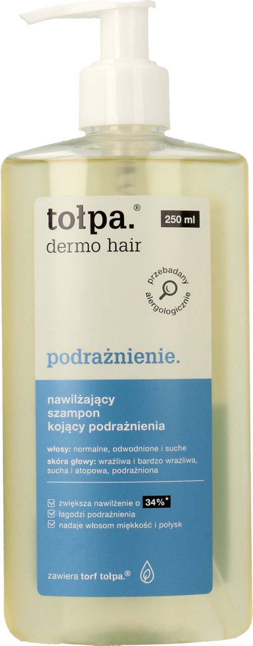 tołpa hair nawilżający szampon kojący