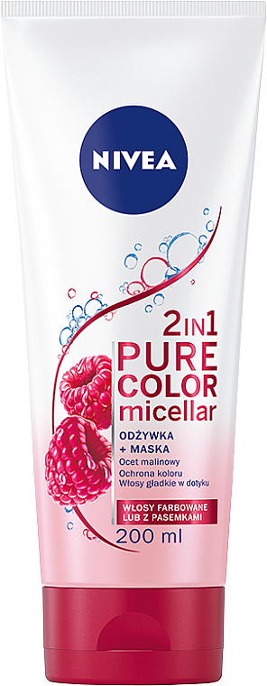 nivea odżywka maska do włosów micellar