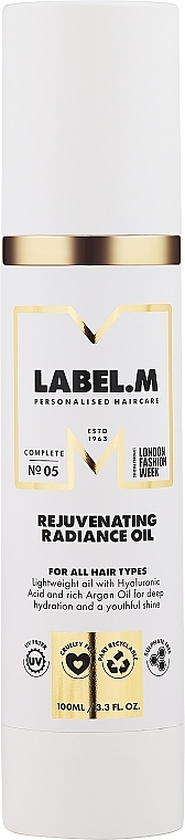 label m olejek do włosów