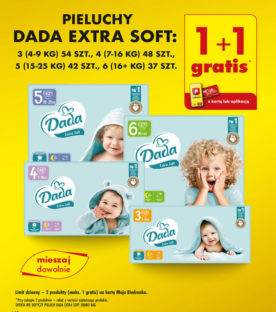 promocja na pieluchy dada soft luty 2019