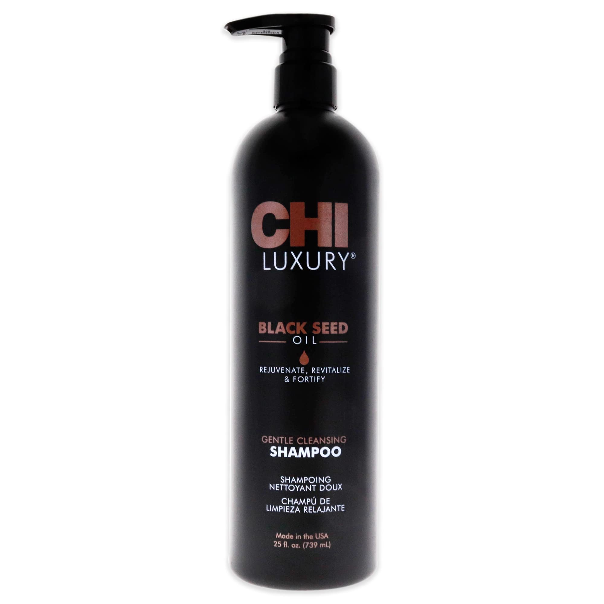 chi luxury black seed oil szampon opinie