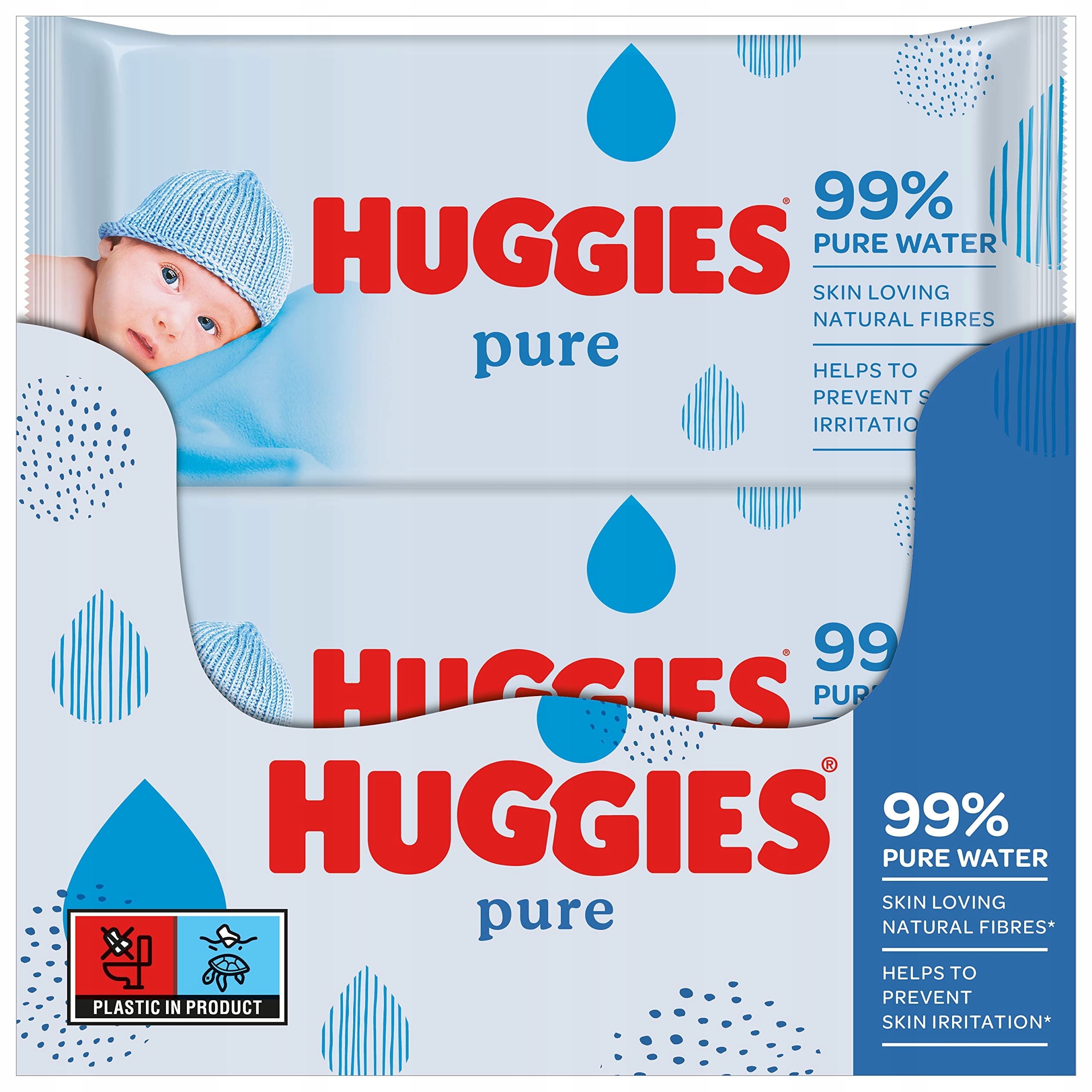 chisteczki huggies woda