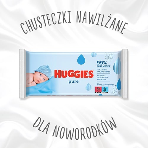 chusteczki huggies pure opinie