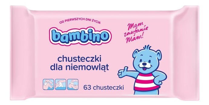 chusteczki nawilżane bambino sroka