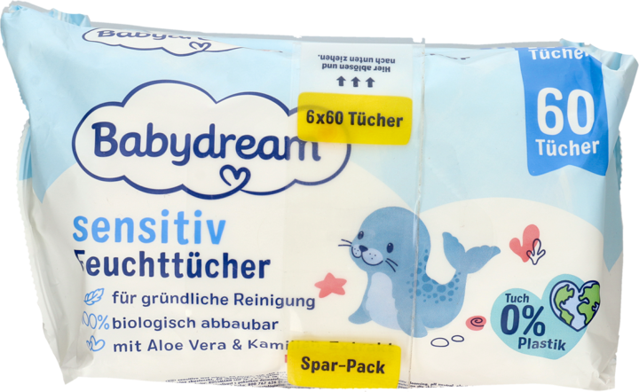 chusteczki nawilżane rossmann babydream extra sensitive