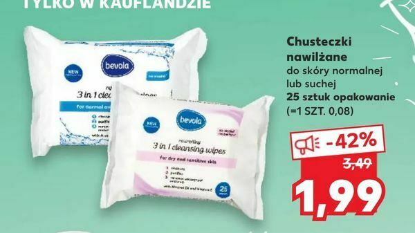 chusteczki nawilżane w kaufland