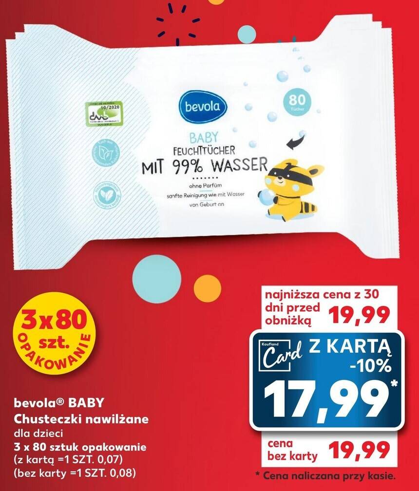 chusteczki nawilżane w kaufland