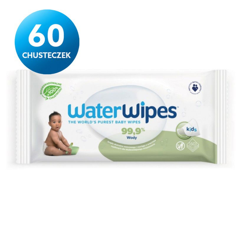 chusteczki nawilżane wodą water wipes eco & more