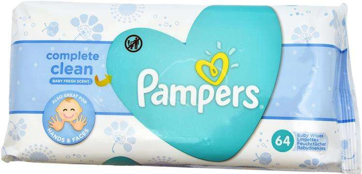 chusteczki pampers baby fresh 64 szt