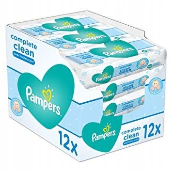 chusteczki pampers fresh clean 12x64