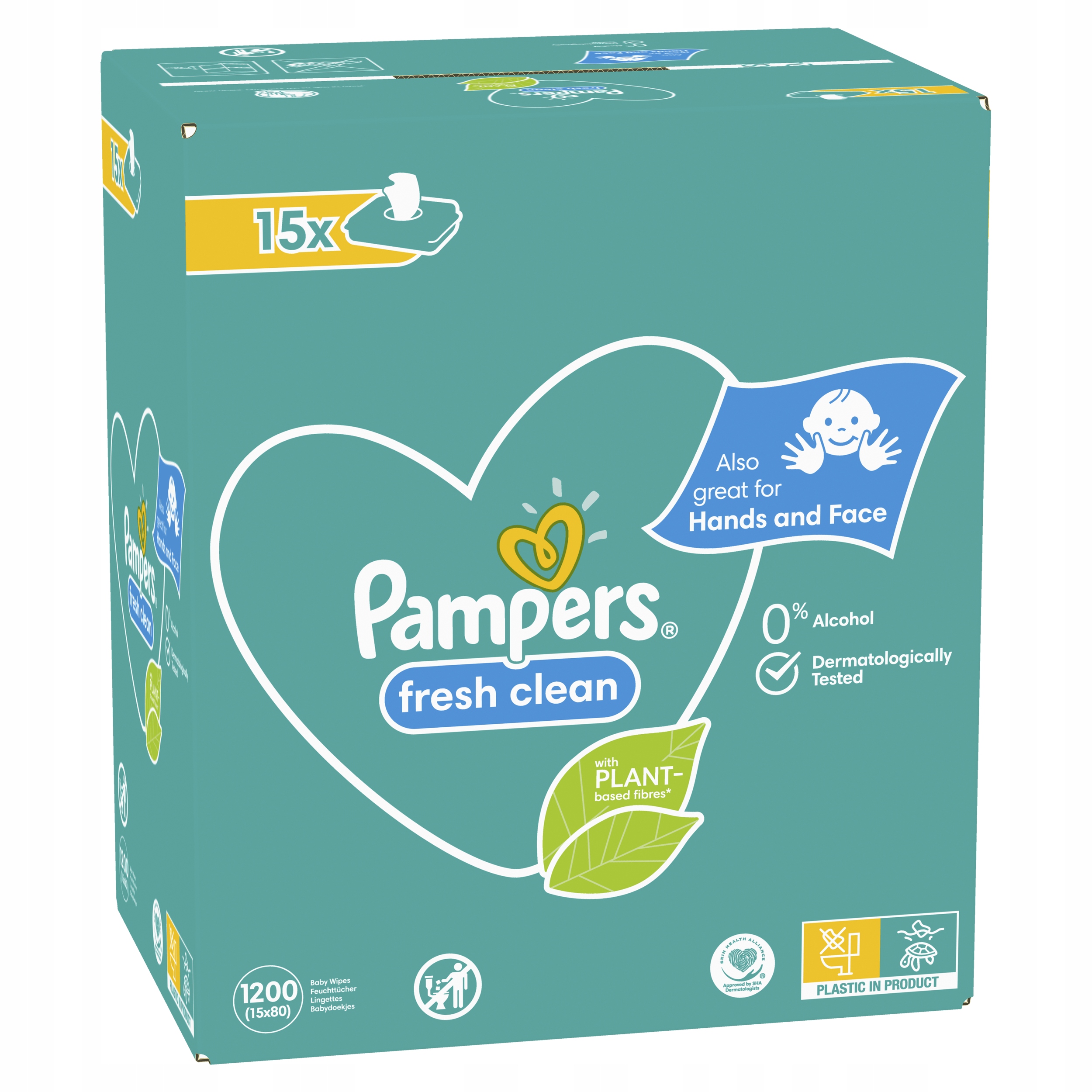 chusteczki pampers fresh clean allegro