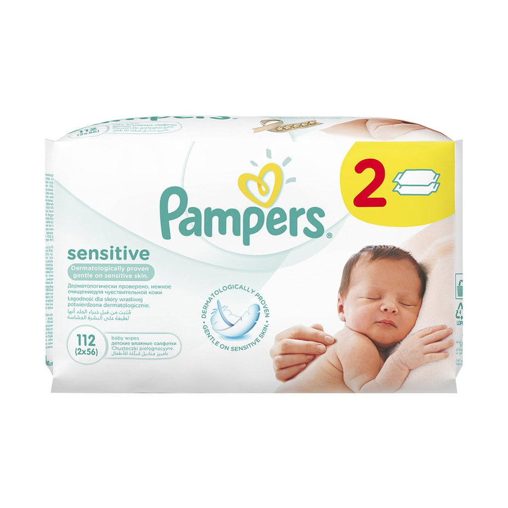 chusteczki pampers sensitive 56