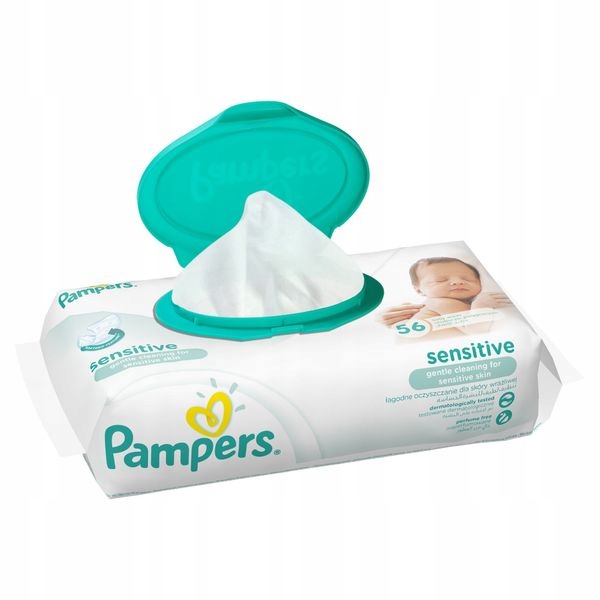 chusteczki pampers sensitive 56