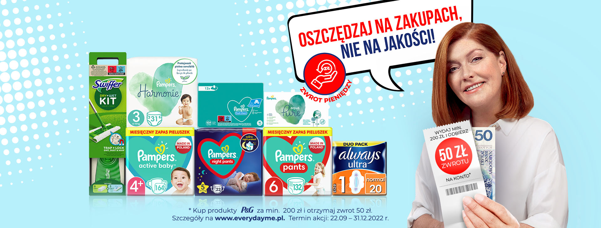 chusteczki pieluchy promocje