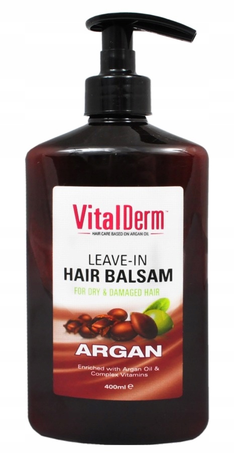 cosmatrade vitalderm odżywka odbudowująca do włosów z olejkiem arganowym