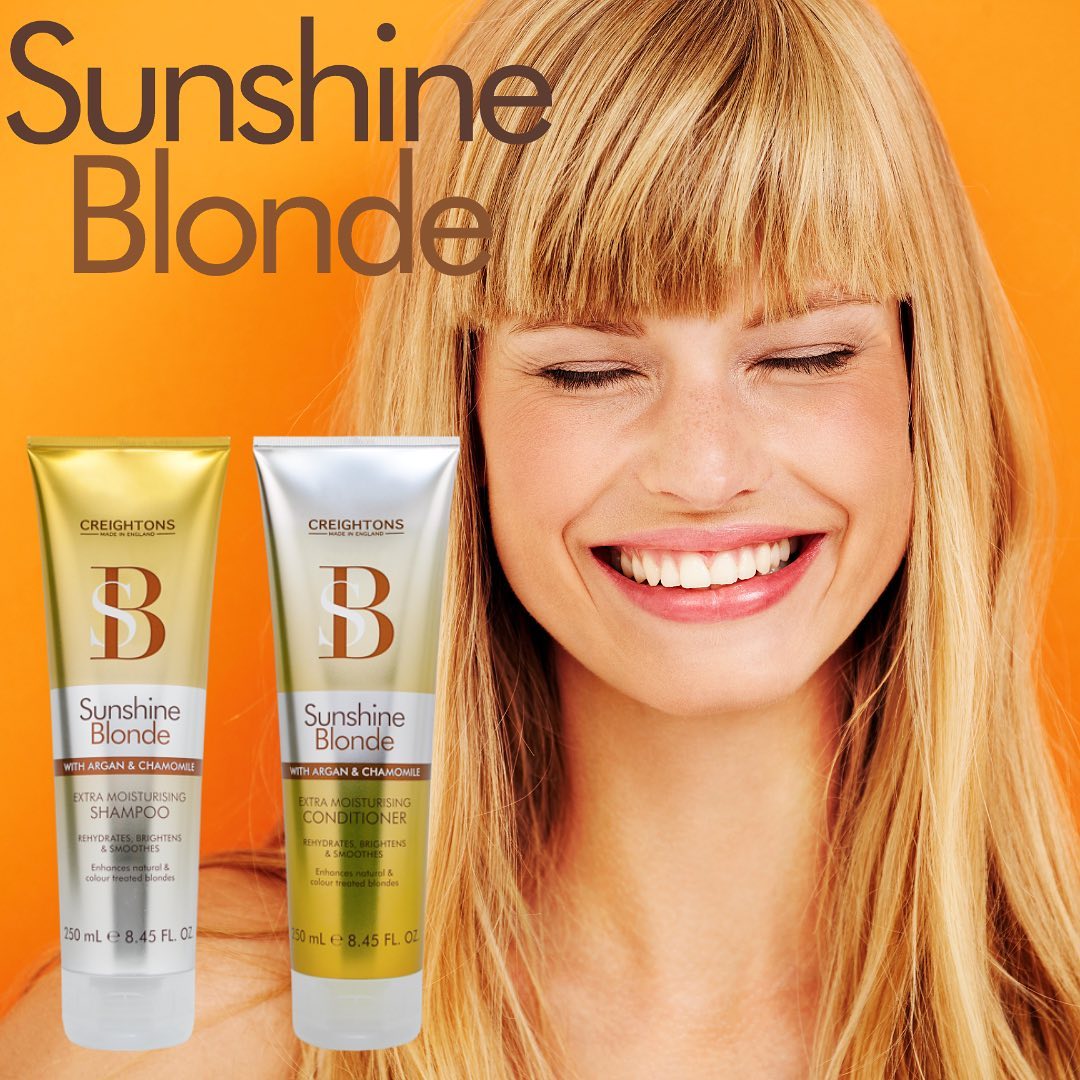 creightons sunshine blonde szampon