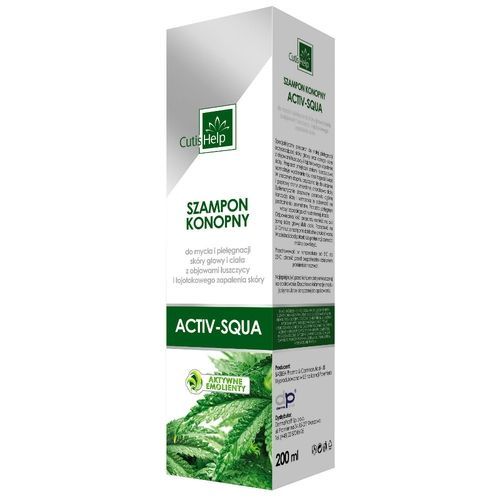 cutishelp szampon konopny activ squa 200 ml opinie