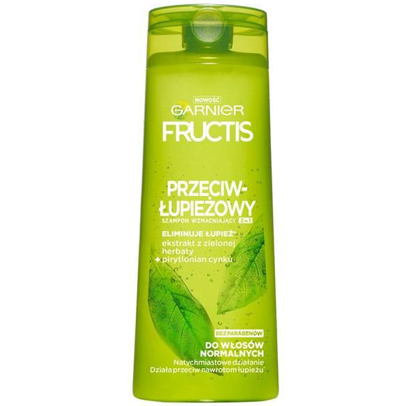 czy szampon fructis przeciwlopiezowy jest skuteczny