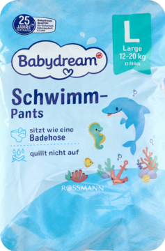 babydream pieluszki do pływania dla dzieci large 12-20 kg