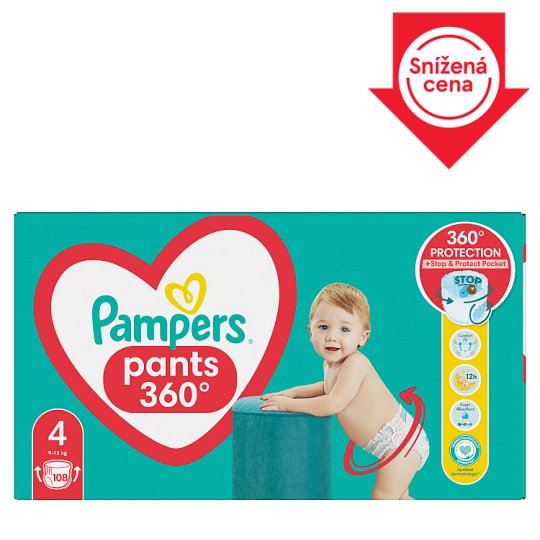 pampers 4 mega paka tesco