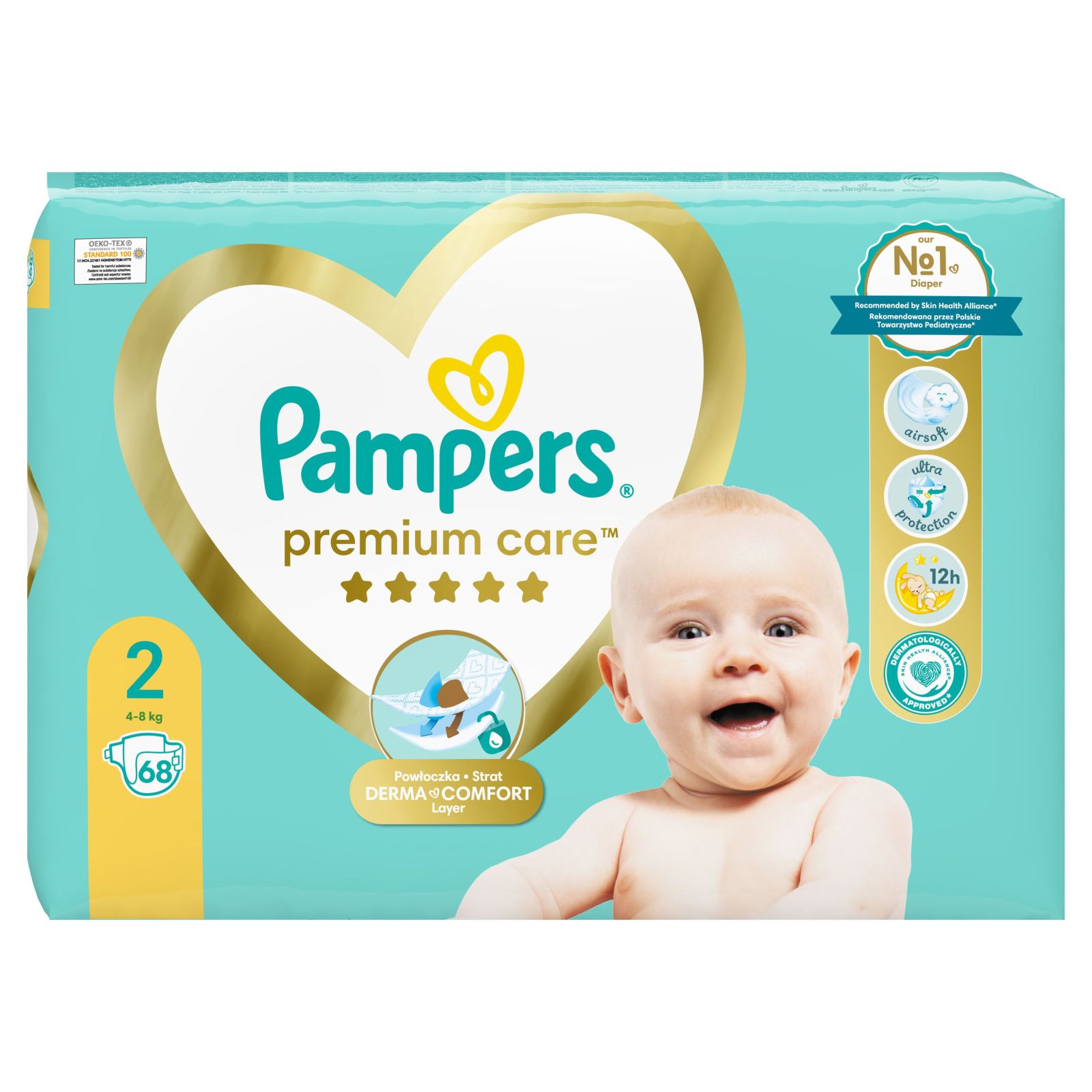 pampers premium care 2 ceneo 240