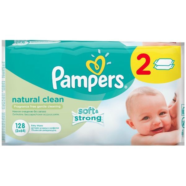 pampers natural clean skład