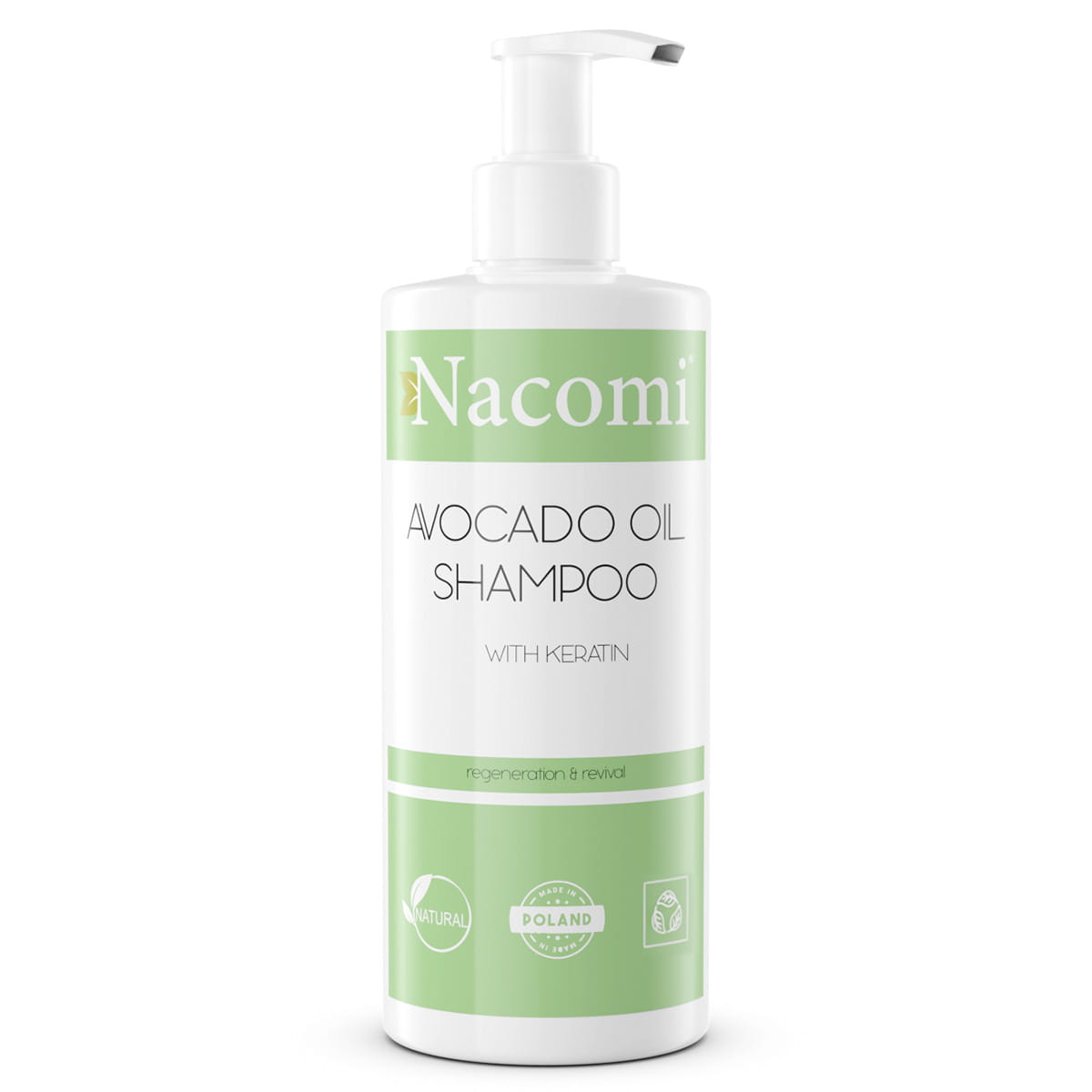 nacomi szampon z keratyną i olejem avocado 250 ml