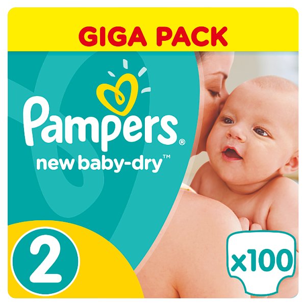 pampers 100 sztuk 2